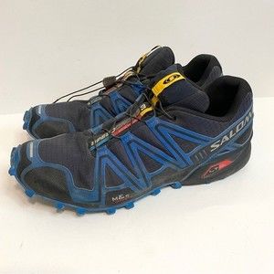 Salomon Men's Speed Cross 3 Trail Running Shoes Blue Black Size 13